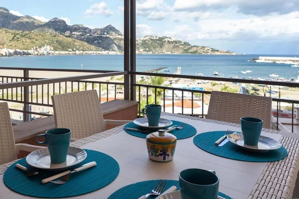 Casablu, Un Delizioso Bilocale Sulla Baia Di Naxos Apartment Giardini Naxos