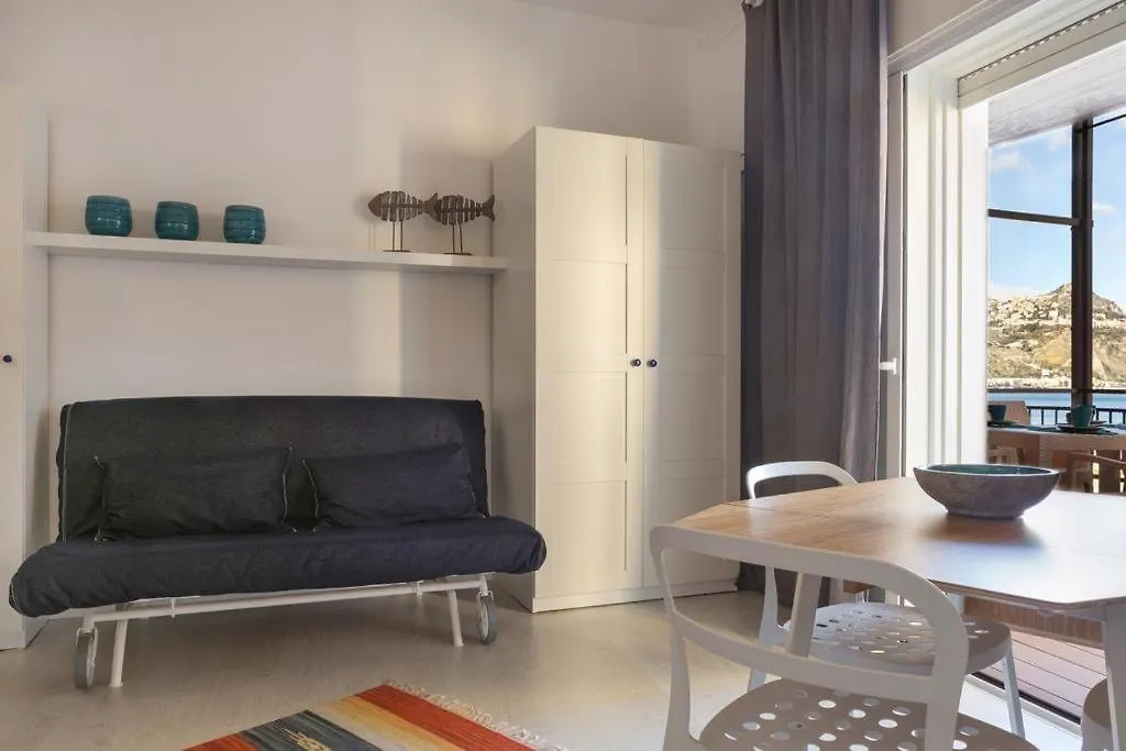 지아르디니낙소스 Casablu, Un Delizioso Bilocale Sulla Baia Di Naxos 아파트 이탈리아